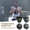 thumbnail image 5 of Sioweci Football Visor Clips Helmet Fasteners Accessories Football Visors Replacement Screws Helmet Repair Kit 2pcs, 5 of 13