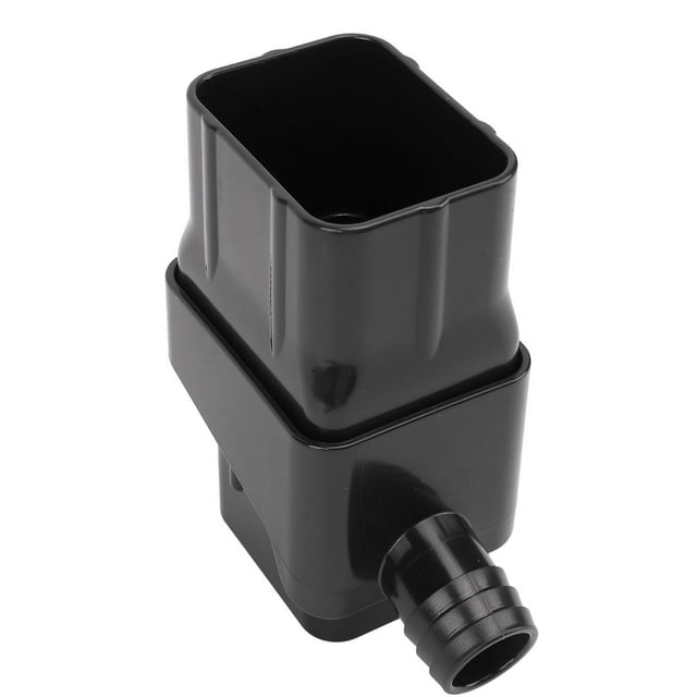 1 Pcs Rainwater Collection System, ABS, 388g, Easy Setup, Long Lsting Rain Barrel Diverter Kit with Filtration and Installation Hose, Efficient Water Use