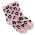 thumbnail image 3 of Sonducket Amart mujeres hombres Otoño Invierno lindo punto estampado Coral polar calcetines cálido medio tubo dormir calcetín Medias Color de piel Sonducket AP000974-04, 3 of 6