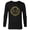 Black, variant on Marvel 85th Anniversary We Are Groot Black Panther Mask Logo - Long Sleeve T-Shirt for Men - Customized-Black