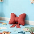 thumbnail image 3 of Valentines Day Bow Pillow, Soft Bow Throw Pillow Cute Bowknot Pillow Bow, Decorative Bowknot Pillow, Aesthetic Home Decor, Stuffed Bow Lumbar Pillow for Bed Couch Living Room Decor, 3 of 7