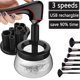 thumbnail image 1 of Limpiador de brochas de maquillaje recargable por USB - Negro Xemadio FLD-4131, 1 of 7