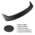 thumbnail image 4 of CCIYU Black ABS Rear Spoiler Wing Accessories for 2013 2014 2015 2016 2017 2018 for Ford Fusion Stylish Trunk Spoiler Wing, 4 of 5