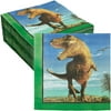 150 ct T-Rex Paper Luncheon Napkins for Dinosaur Kids Birthday Party Supplies Decorations, 6.5 in.