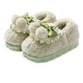 thumbnail image 2 of KANG Memory Foam Slippers For Indoor Outdoor Cozy Shoes With Thick Sole And Warm Fleece, 2 of 4