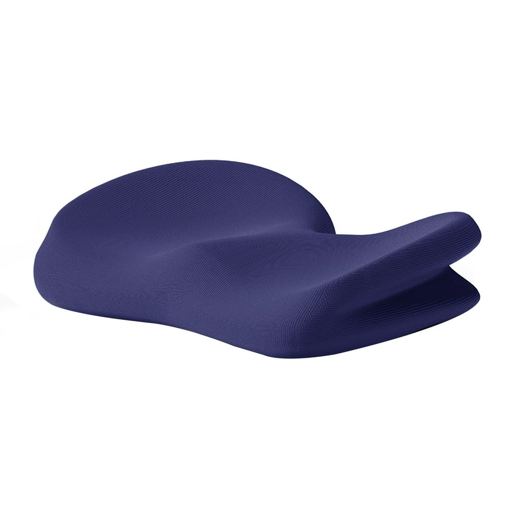 Blue Hip Cushion Thicken Ergonomic Memory Foam Hip Pain Relieve Spine