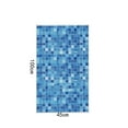Blue Mosaic Wallpaper Peel and Stick Wallpaper Self Adhesive Removable