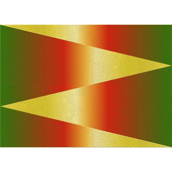 Ahgly Company Machine Washable Indoor Rectangle Transitional Mahogany Brown Area Rugs, 7' x 10'