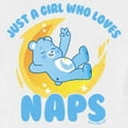 thumbnail image 2 of Toddler's Care Bears Bedtime Bear Girl Who Loves Naps  Graphic Tee White 5T, 2 of 3