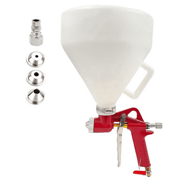 Air Texture Spray Tool ,1.58 Gallon Drywall Wall Painting Sprayer With 3 Nozzles(4.0Mm/6.0Mm/8.0Mm) For Stucco Mud Walls