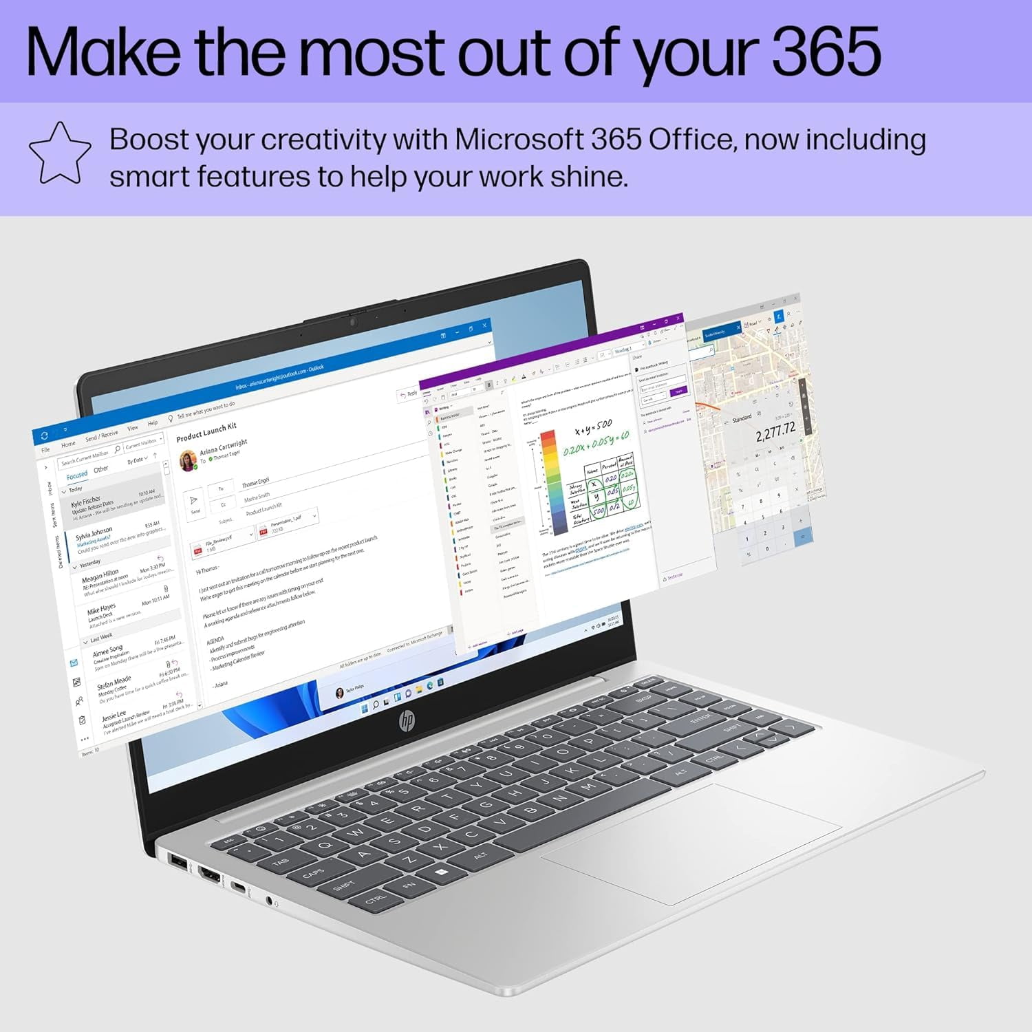 HP 15.6 HD Laptop Computer, Intel Quad-Core Pentium N200 (Beat i5-8250U), 16GB RAM, 128GB SSD, WiFi, Webcam, Fast Charge, 1 Year Microsoft Office 365, Win 11, Silver