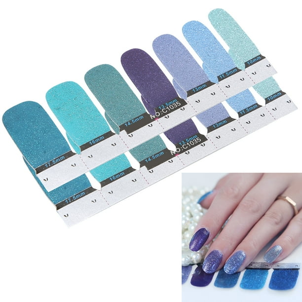 Tbest DIY Nail Wraps Wraps Decals Widely Used Nail Polish Strip