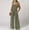 Army Green, variant on Umbreon Gray Jumpsuits for Women Casual Loose Overalls Sleeve Less Printed Wide Leg Long Pant Rompers Beach Vacation Clothes for Women With Pockets