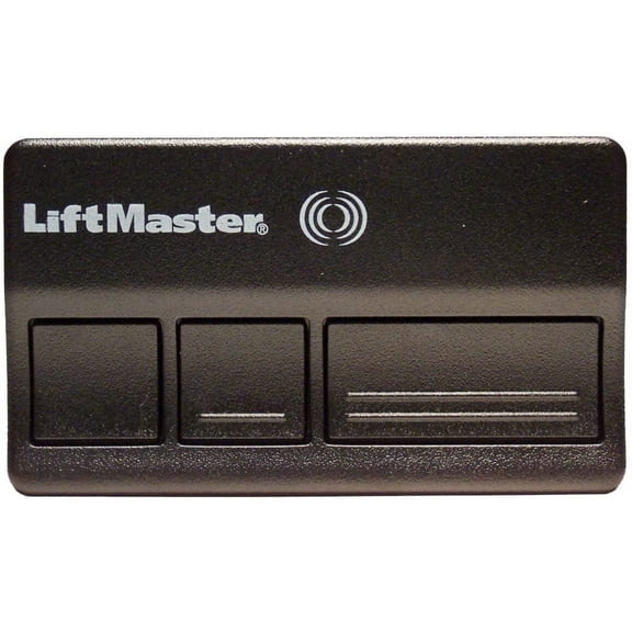 LiftMaster 373LM Garage Door Remote Controls, Full Size, Black, 3 Button Visor Remote Control With Clip. By Visit the LiftMaster Store