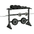thumbnail image 1 of Soozier Weight Rack for Plates, Dumbbells, Barbell Bars, 1100LBS Capacity, 1 of 10