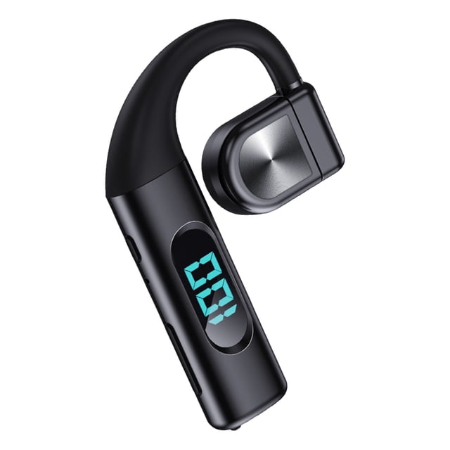Wireless Bluetooth Earphones, Ear Mounted, Non In Ear, Ear Digital Display, Sports Range, Noise Reduction