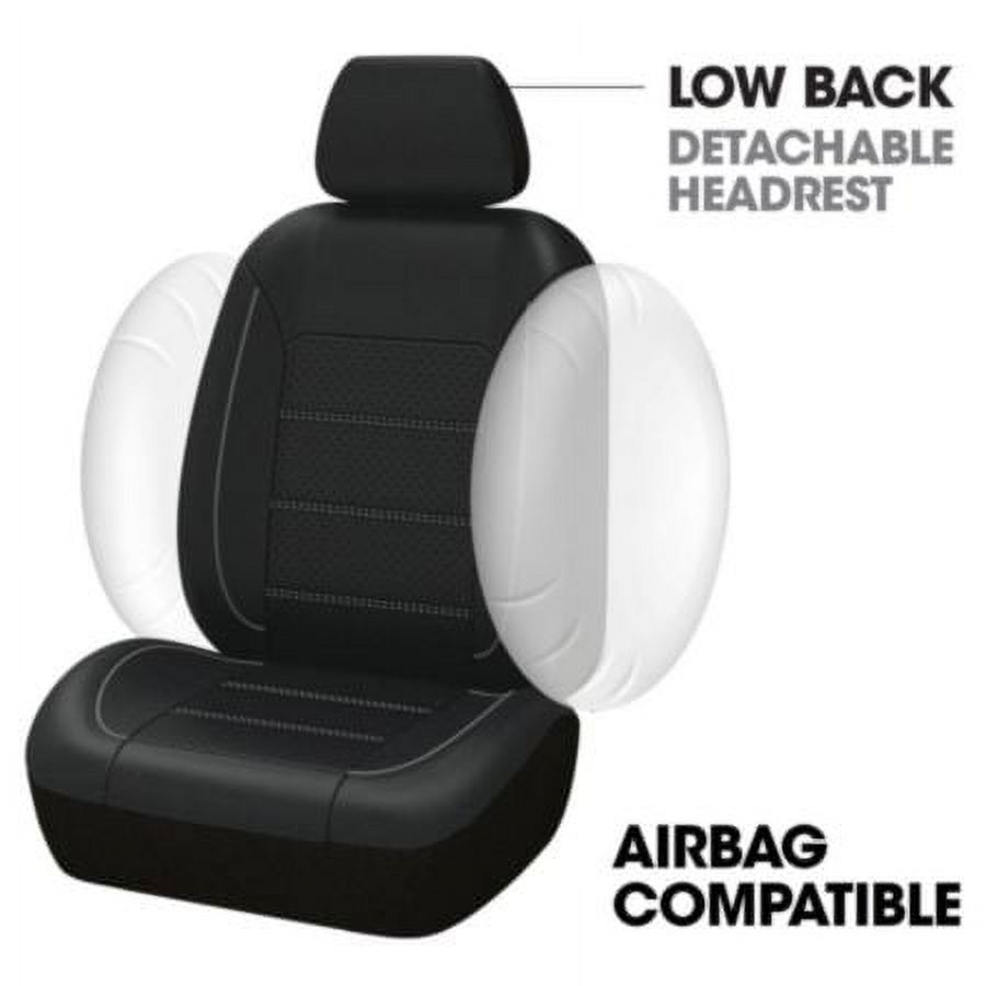 Autocraft Seat Cover - Black, 1 each, sold by each - image 2 of 4