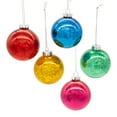 thumbnail image 5 of Kurt Adler 80MM Mercury Glass Multicolor Ball Ornament, 6-Piece Box, 5 of 5