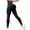A33 Black, variant on TrendOFT Workout Leggings for Women Lifting No Front Seam Tummy Control High Waist Seamless Gym Yoga Running Leggings Black L