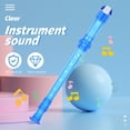 thumbnail image 3 of MasteelfCA 2Pcs Children Clarinet Flute 8 Hole Kids Musical Flute with Cleaning Rod, 3 of 7
