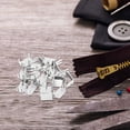 thumbnail image 4 of Shisuyan 20Set Zipper Stopper White Iron Fourclaw Foot Code Secure Attachment For General Users Repair and Maintenance, 4 of 9
