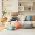 thumbnail image 3 of Taibuwu 2 Packs Decorative Throw Pillow Covers 20x20 Inch for Living Room Couch Bed Sofa, Rustic Farmhouse Boho Home Decor, Soft Corss Corduroy Twill Textured Square Cushion Case, 3 of 6