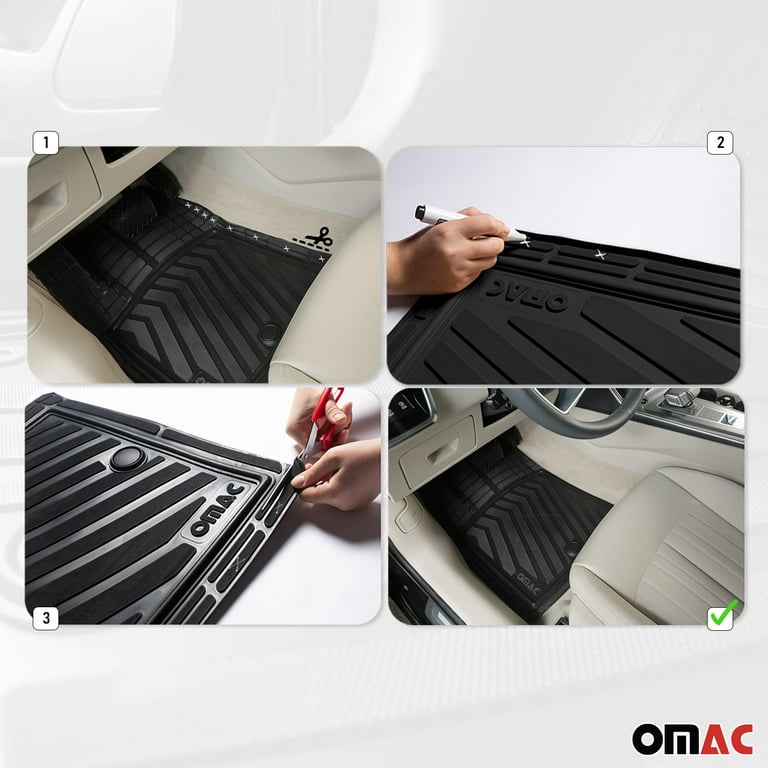 All Weather Floor Mats For Ford Transit Connect Cargo Van Rubber Liner Com