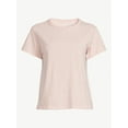 thumbnail image 3 of Free Assembly Women's Ringer Tee with Short Sleeves, Sizes XS-XXXL, 3 of 5