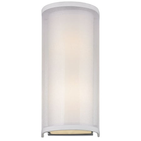 

Dolan Designs 1276 Double Organza 2 Light 6-1/4 Wide Flush Mount Wall Sconce - Chrome