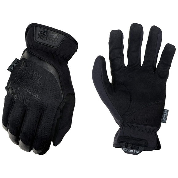 Guantes tácticos Mechanix Wear de piel sintética negra