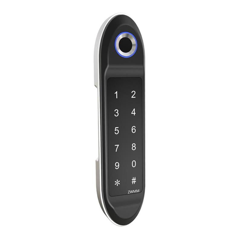 Fingerprint Door Lock Unlock Keyless Entry Home Anti Theft Silver A