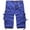 Blue, variant on Teyfeniy Lightweight Cargo Shorts for Mens Summer Multi Pockets with Zipper and Button Casual Solid Color Hiking Work Travel Golf Camping Comfy Fashion Stylish Shorts