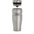 thumbnail image 5 of Thermos Stainless King Vacuum Insulated Stainless Steel Tumbler, 16oz, Matte Stainless Steel, 5 of 11
