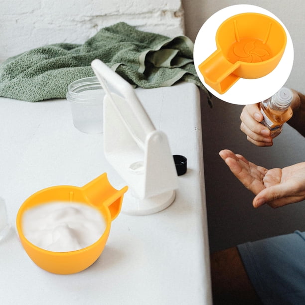 CRILSTYLEO De Plástico Para Afeitar Con Borde Seguro Y Ligero Color Amarillo