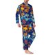 thumbnail image 2 of Fotbe Colorful Fall Leaves Pijama de Hombre con Estampado de Manga Larga, Conjunto de 2 Piezas, Ropa de Dormir Suave y Cómoda con Bolsillos-X-Large, 2 of 7