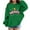 Green, variant on qelini Christmas Hoodies for Kids Boys Girls 3-15 Years Long Sleeve Fall Sweatshirts Pocket Hooded Top Print Autumn Winter Coat