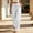 White plus size wide leg trousers a1, variant on Women Plus Size Wide Leg High Waisted Trousers with Pockets Solid Casual Lounge Long Pants for Work Travel Fall Winter Outfits, White XL