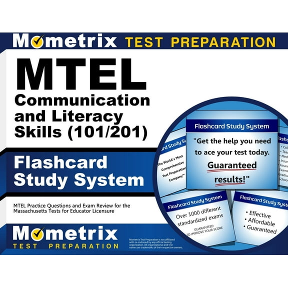 MTEL Communication and Literacy Skills (101/201) Flashcard Study System: MTEL Practice Questions and Exam Review for the Massachusetts Tests for Educator Licensure