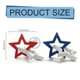 thumbnail image 3 of 4th Of July Decorations Red White Blue Decor Patriotic Memorial Day Star Tray Decor Labor Day Fourth Of July Decoration For Home Table Shelf, 3 of 9