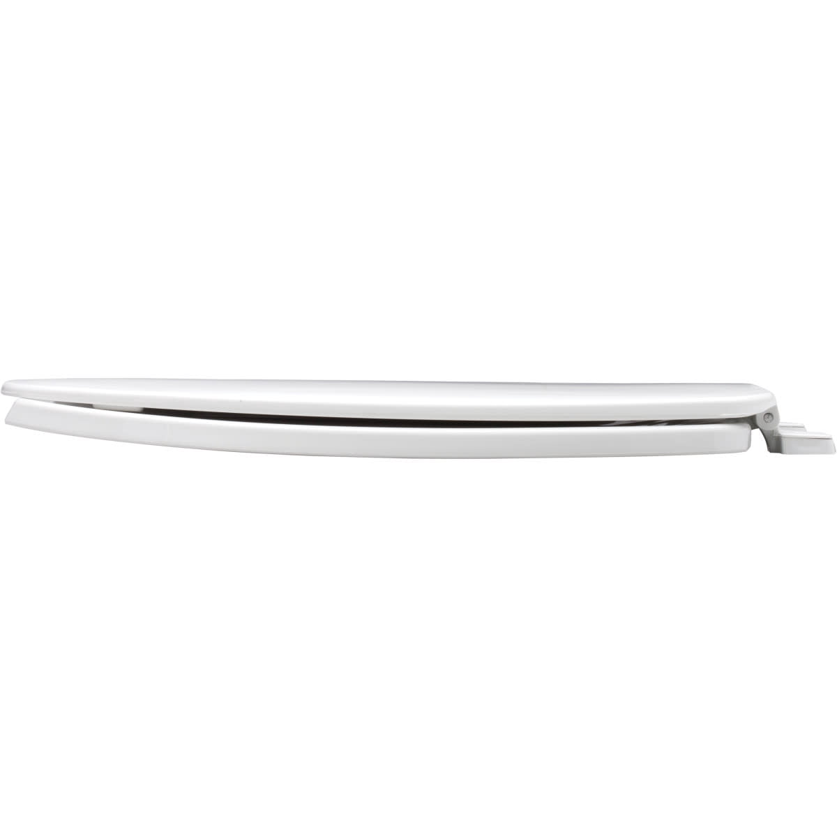 Bemis Commercial Duty Plastic White Elongated Toilet Seat