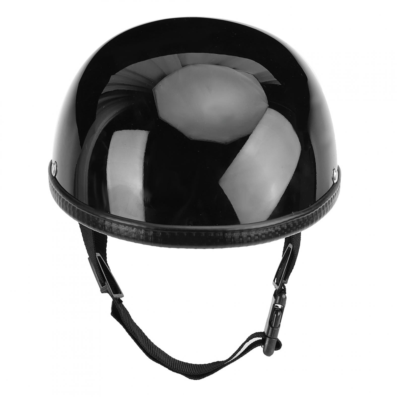 Cycling Open Face Helmet Motorbike Sun Visor Vintage Half Face