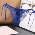 thumbnail image 2 of Women Lace Thong Low Waist Lace Panties Underwear Line Panties for Women Bikini Ruffled Panties Women Undies for Women Workout Panties Underwear Pack Briefs Women Small Womens Underwear High, 2 of 4