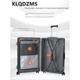 thumbnail image 3 of KLQDZMS 20 "24" 26 pulgadas PC multifuncional cremallera marco de aluminio equipaje apertura carga caja de viaje caja de contraseña maleta de embarque, 3 of 4
