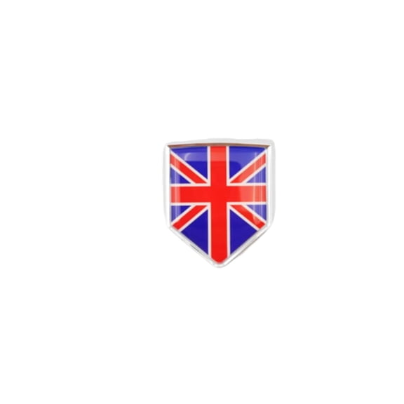 Ysmzzmsy Country Flag 3D Emblem Sticker, 1.85x2.36in, Automotive Decal for Cars, Motorcycles, Helmets