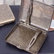 thumbnail image 4 of Caja de cigarrillo de acero inoxidable Caja de cigarrillo portátil Estilo vintage Caja de cigarrillos, 4 of 8