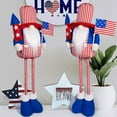 thumbnail image 5 of Adjustable Height, Retractable Standing Independence Day Flag Faceless Dwarf Doll, Patriotic Holiday Home Table Decoration, For Family And Home Indoor Outdoor Holiday Decor, 5 of 8