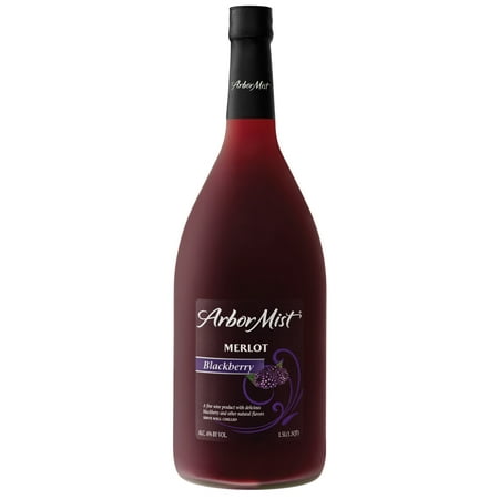 Arbor Mist Blackberry Merlot, Red Wine, 1.5 L Bottle
