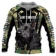 thumbnail image 3 of Sudadera con capucha con estampado 3D de pastor belga malinois animel para hombres y mujeres, ropa informal, sudadera con capucha de manga larga, sudadera de otoño, 3 of 5