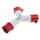thumbnail image 3 of 380v 32a Multifunción Enchufe Industrial Conector Impermeable 3p + E Accesorios Rojo+, 3 of 6