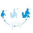 thumbnail image 1 of Bathroom Toilet Stool Practical Carve Design Toilet Potty Toilet Step Stool, 1 of 6